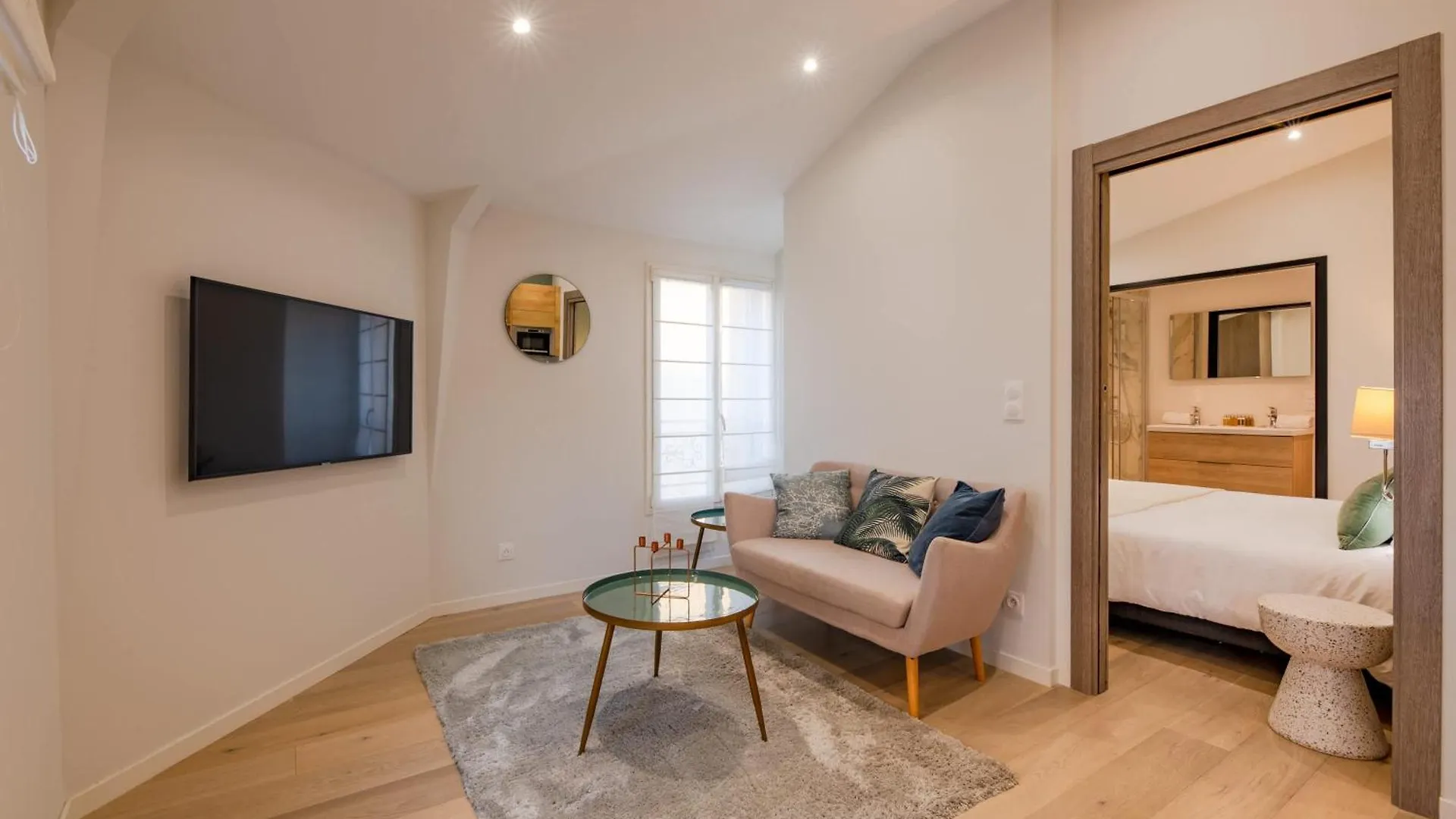 別荘 Scandinavian Urban 4 - 1Br Apartment In Cannes Center Close To The Beach And The Palais