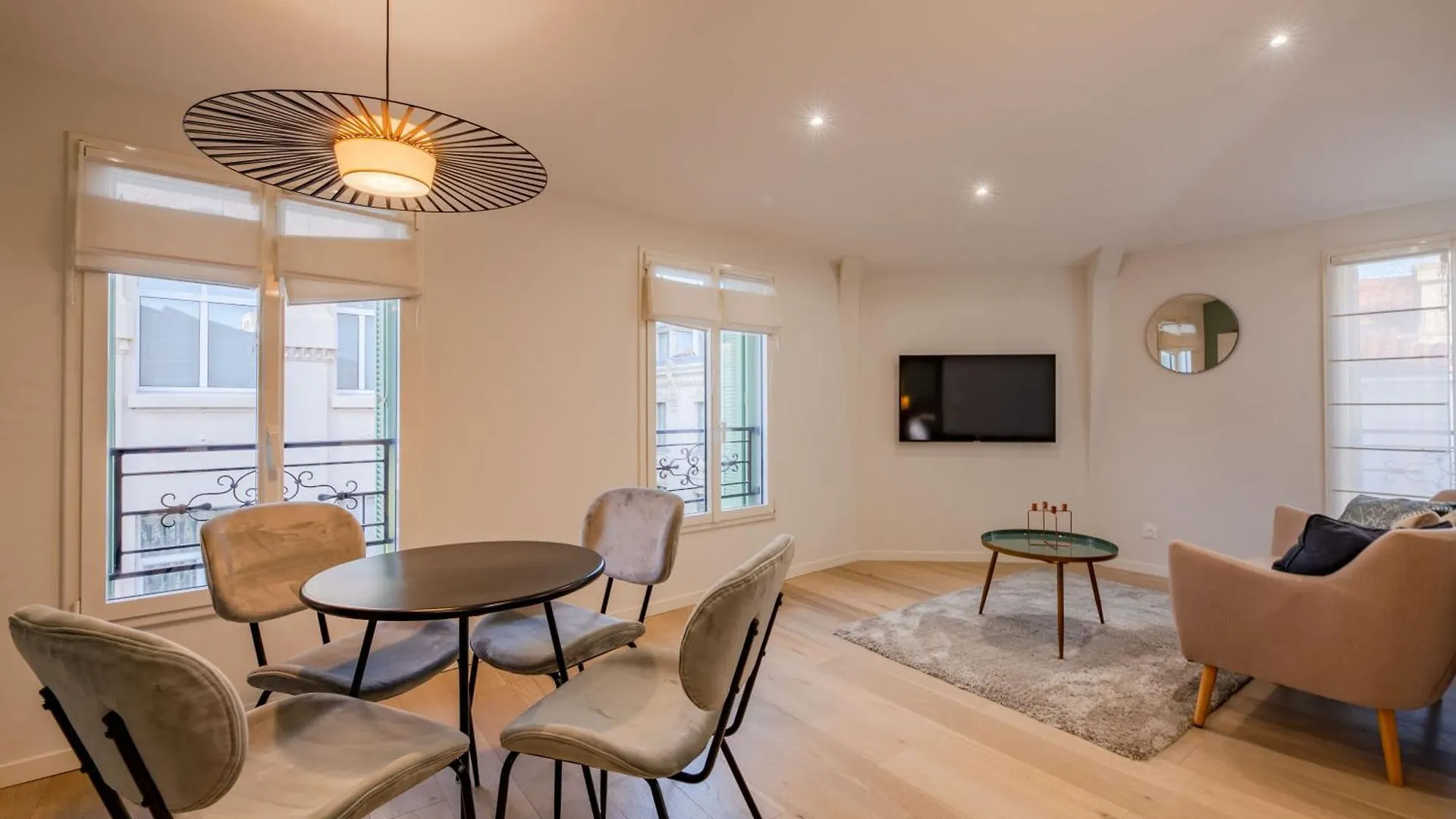 Scandinavian Urban 4 - 1Br Apartment In Cannes Center Close To The Beach And The Palais